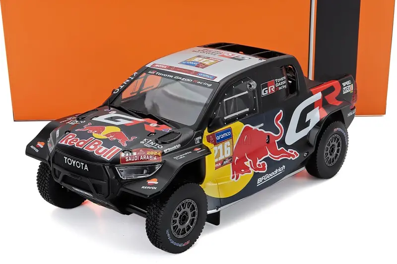 1:18 2024 Dakar Rally -- #216 Toyota Gr Dkr Hilux -- Ixo Models 1