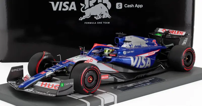 1:18 2024 Daniel Ricciardo -- #3 Visa Cash App Racing Bulls -- Minichamps F1 1