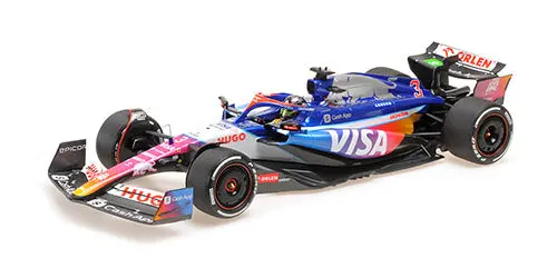 1:18 2024 Daniel Ricciardo -- Miami Gp -- #3 Racing Bulls -- Minichamps F1 1