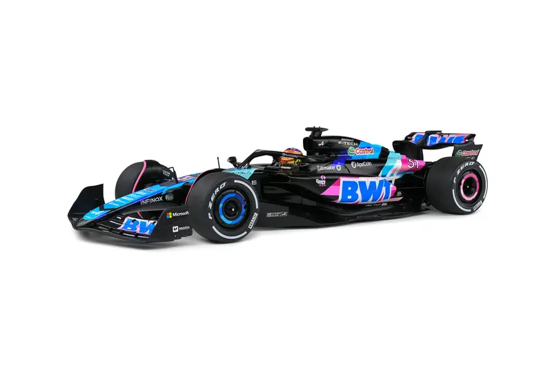 1:18 2024 Esteban Ocon -- Miami Gp -- #31 Alpine A524 -- Solido F1 1