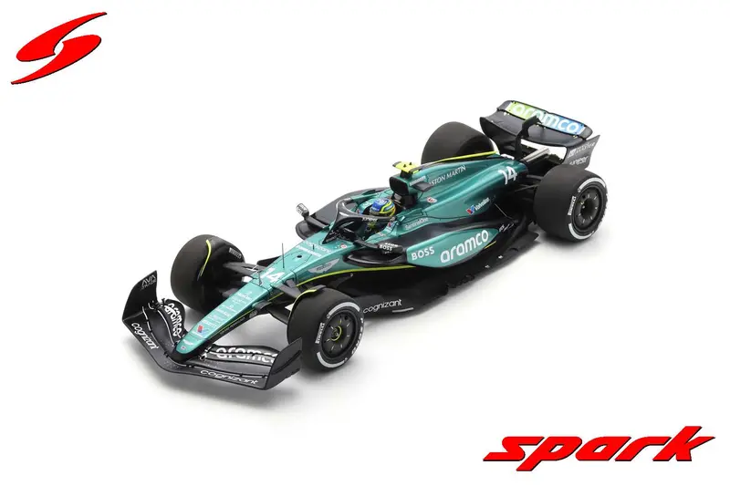 1:18 2024 Fernando Alonso -- Saudi Arabian Gp -- #14 Aston Martin Amr24 -- Spark 1