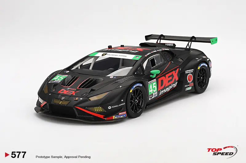 1:18 2024 Imsa Daytona 24 Hr -- #45 Lamborghini Huracan Gt3 Evo2 -- Topspeed 1