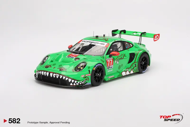 1:18 2024 Imsa Daytona 24Hr -- #77 "Rexy" Porsche 911 Gt3 R -- Topspeed Model 1