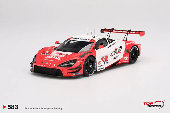 1:18 2024 Imsa Motul Course De Monterey -- #9 Mclaren 720 Gt3 Evo -- Topspeed 1
