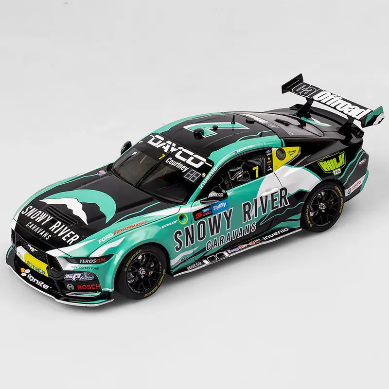 1:18 2024 James Courtney - #7 Snowy River Ford Mustang -- Authentic Collectables 1