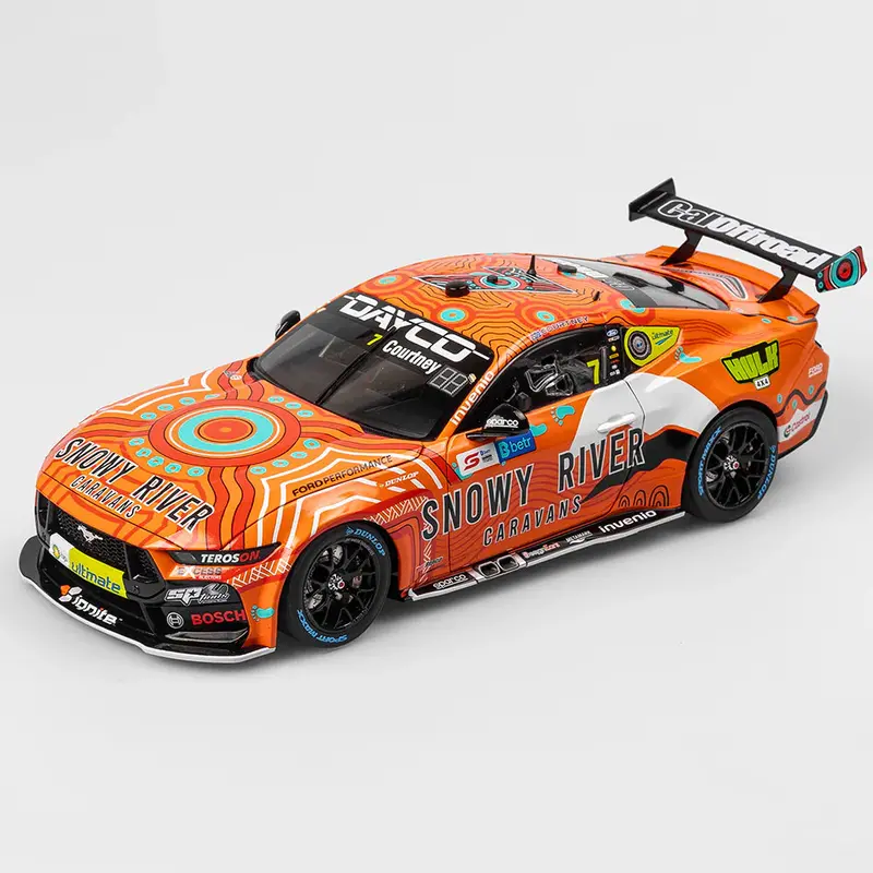 1:18 2024 James Courtney -- Indigenous Livery -- #7 Ford Mustang Gt -- Authentic 1