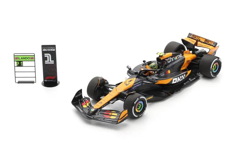 1:18 2024 Lando Norris -- Abu Dhabi Gp Winner -- #4 Mclaren Mcl38 -- Spark F1 1