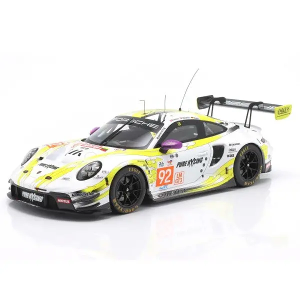 1:18 2024 Lemans 24 Hour Lmgt3 -- #92 Porsche 911 Gt3 R -- Ixo Models 1