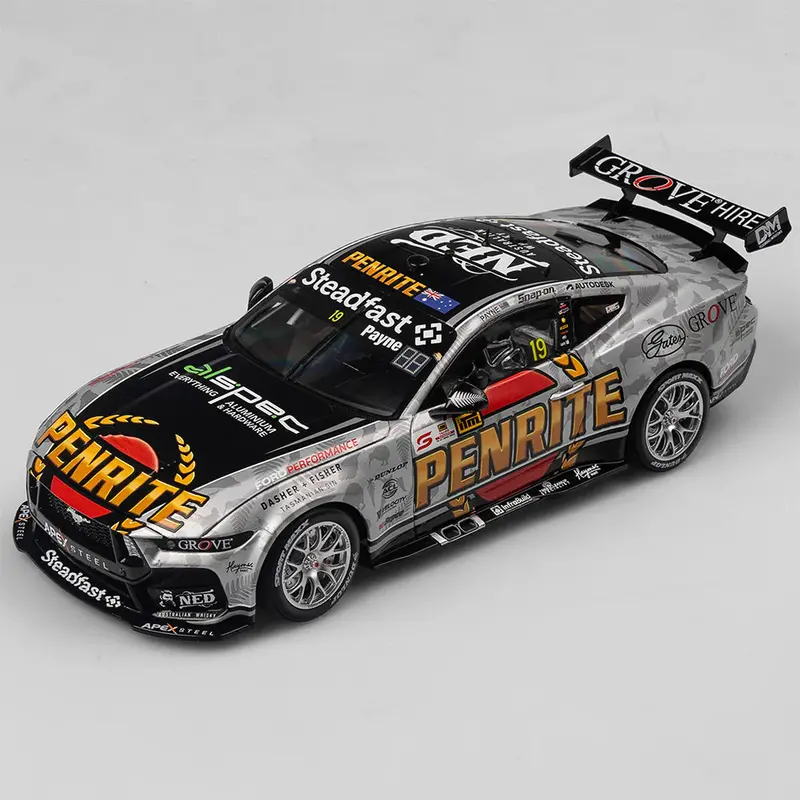 1:18 2024 Matthew Payne -- Nz Taupo Livery -- #19 Ford Mustang Gt -- Authentic 1