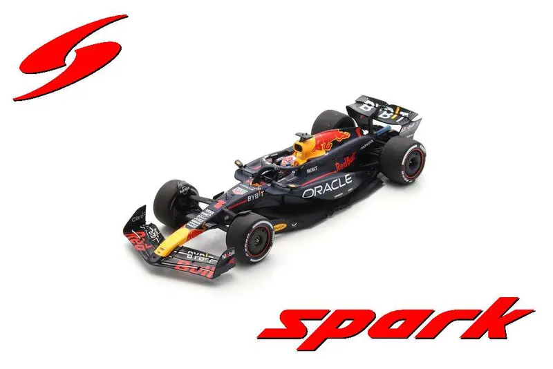 1:18 2024 Max Verstappen -- Bahrain Gp Winner -- #1 Red Bull Rb20 -- Spark F1 1