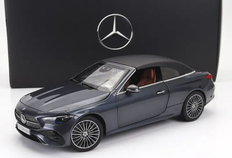 1:18 2024 Mercedes-Benz Cle Cabriolet (A236) Amg-Line -- Graphite Grey -- Norev 1