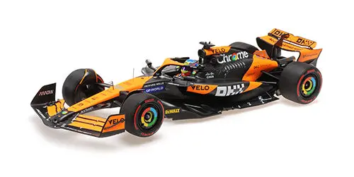 1:18 2024 Oscar Piastri -- Emilia Romagna Gp -- #81 Mclaren Mcl38 -- Minichamps 1