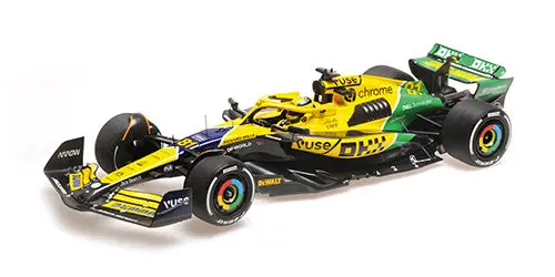 1:18 2024 Oscar Piastri - Monaco Gp (Senna Tribute) #81 Mclaren -- Minichamps F1 2