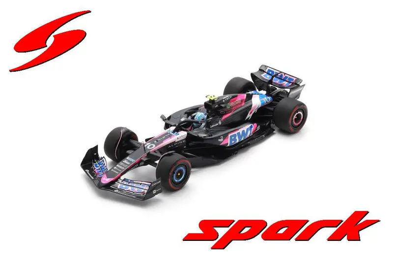 1:18 2024 Pierre Gasly -- Bahrain Gp -- #10 Alpine A524 -- Spark F1 1
