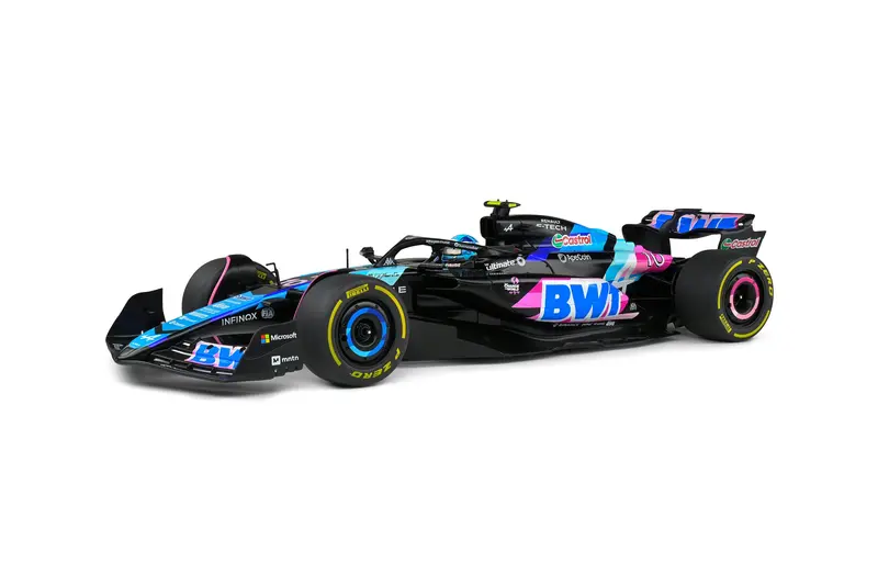 1:18 2024 Pierre Gasly -- Monaco Gp -- #10 Alpine A524 -- Solido F1 1