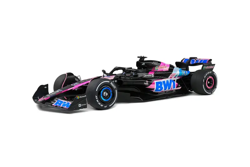 1:18 2024 Pierre Gasly -- Presentation Livery -- #10 Alpine A524 -- Solido F1 1