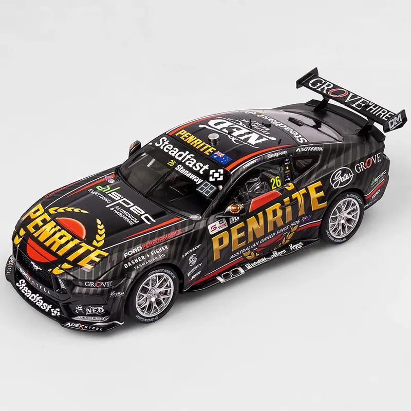 1:18 2024 Richie Stanaway - #26 Penrite Ford Mustang Gt - Authentic Collectables 1