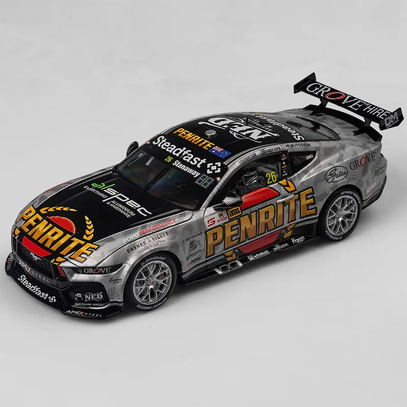 1:18 2024 Richie Stanaway -- Nz Taupo Livery -- #26 Ford Mustang -- Authentic 1