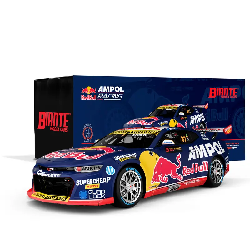 1:18 2024 Sandown 500 Winner -- Brown/Pye -- #87 Chevrolet Camaro -- Biante 1