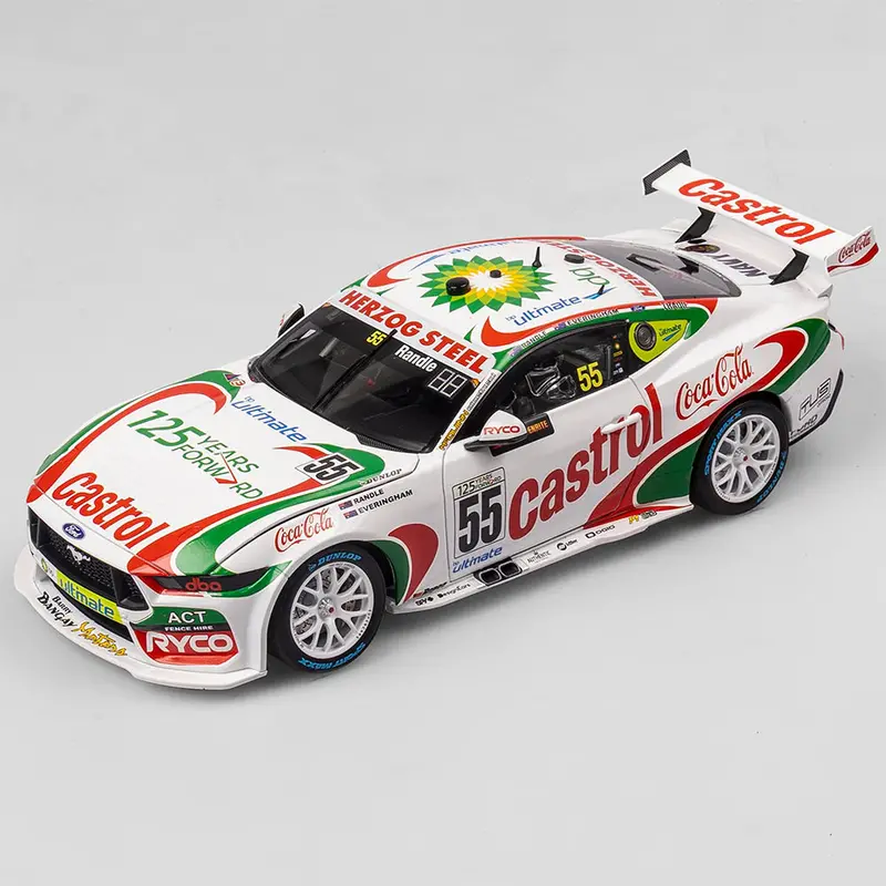1:18 2024 Sandown Retro -- #55 Castrol Ford Mustang Gt -- Authentic Collectables 1