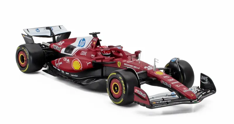 1:18 2025 Charles Leclerc -- Season Livery -- #16 Ferrari Sf-25 -- Bburago F1 1