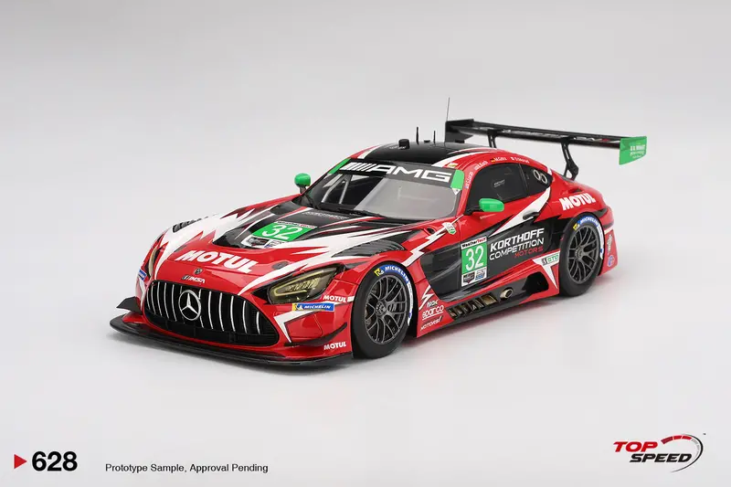 1:18 2025 Imsa Daytona 24 Hrs -- #32 Mercedes-Amg Gt3 Evo -- Topspeed Ts0628 1