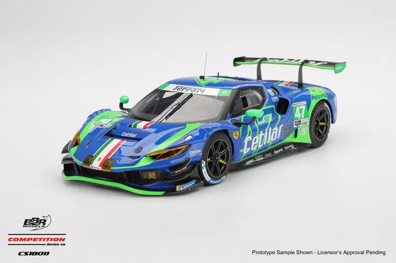 1:18 2025 Imsa Daytona 24 Hrs -- #47 Ferrari 296 Gt3 -- Bbr Cs18011 1