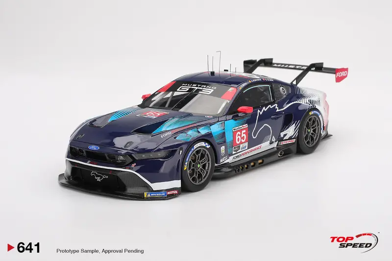 1:18 2025 Imsa Daytona 24Hr Class Winner -- #65 Ford Mustang Gt3 -- Topspeed 1