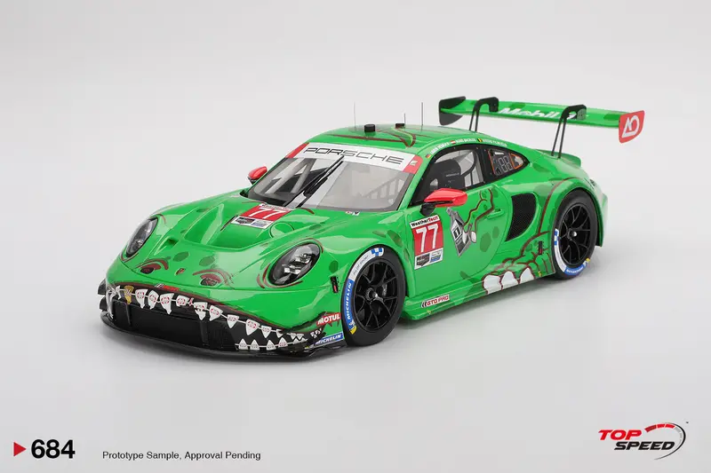 1:18 2025 Imsa Sebring 12 Hrs Winner -- #77 "Rexy" Porsche 911 Gt3 R -- Topspeed 1