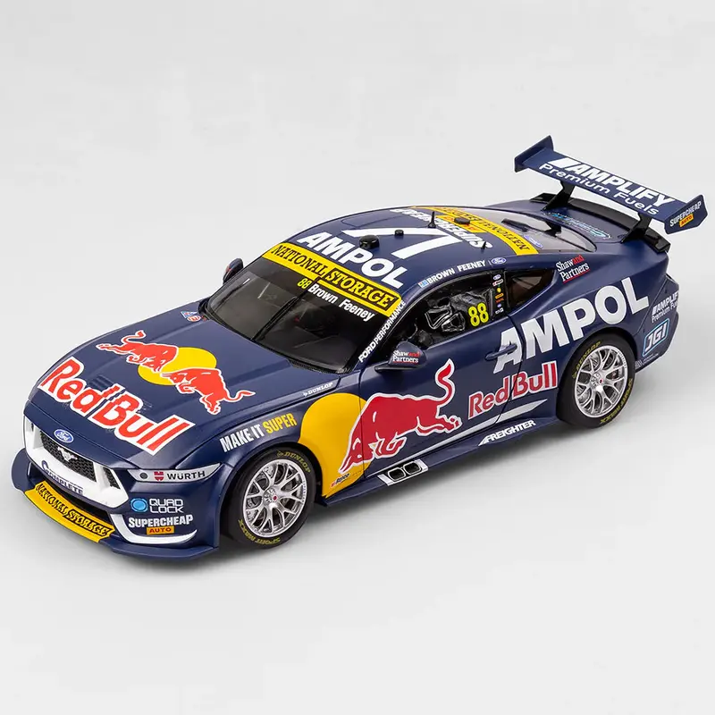 1:18 2025 Launch Livery - #88 Red Bull Ford Mustang Gt -- Authentic Collectables 1