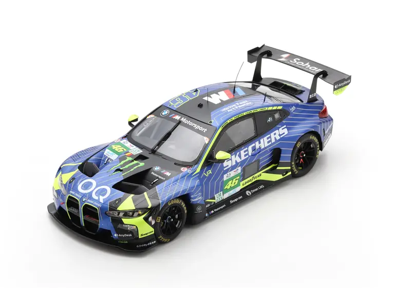 1:18 2025 Le Mans 24H -- Valentino Rossi #46 Team Wrt Bmw M4 -- Spark 18S1079 1
