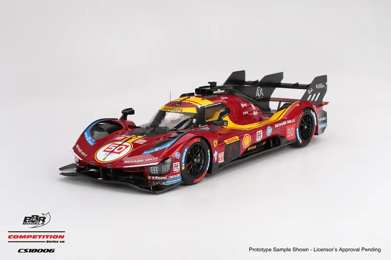 1:18 2025 Wec Qatar 1812Km Winner -- #50 Ferrari 499P -- Bbr Cs18006 1