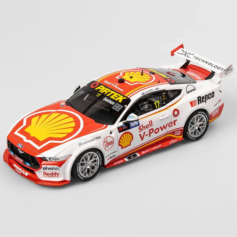 1:18 2025 Will Davison -- #17 Djr Shell Ford Mustang -- Authentic Collectables 1
