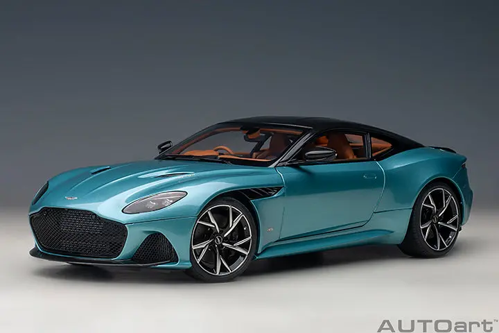 1:18 Aston Martin Dbs Superleggera -- Carribean Blue Pearl -- Autoart 1