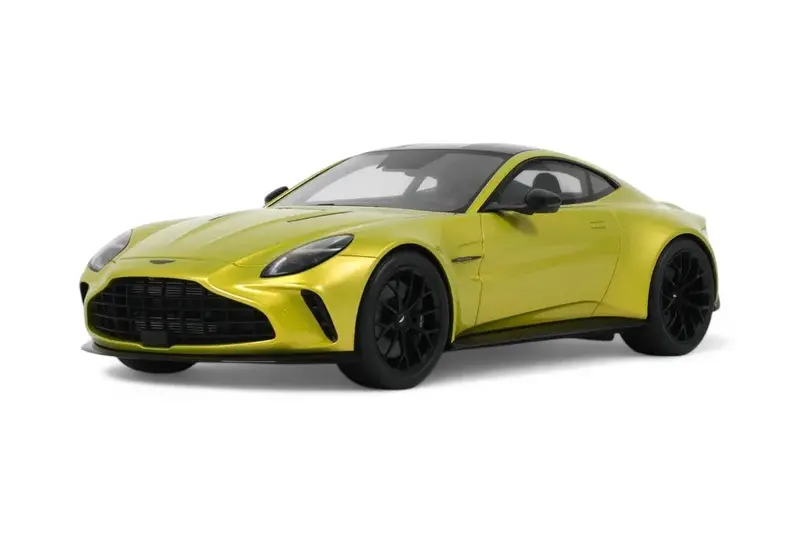 1:18 Aston Martin V12 Vantage -- Cosmopolitan Yellow -- Gt Spirit 1