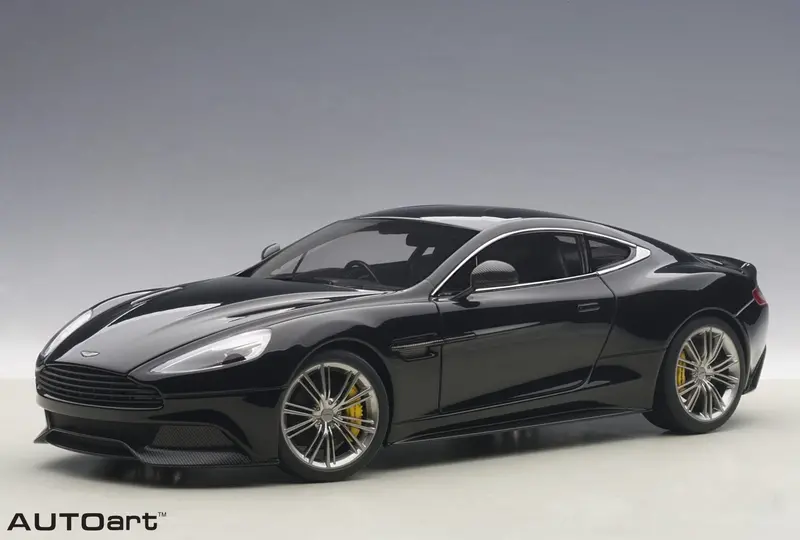 1:18 Aston Martin Vanquish -- Onyx Black -- Autoart 70247 1