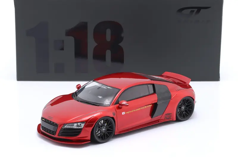 1:18 Audi R8 By Lb-Works -- Candy Red -- Gt Spirit 1