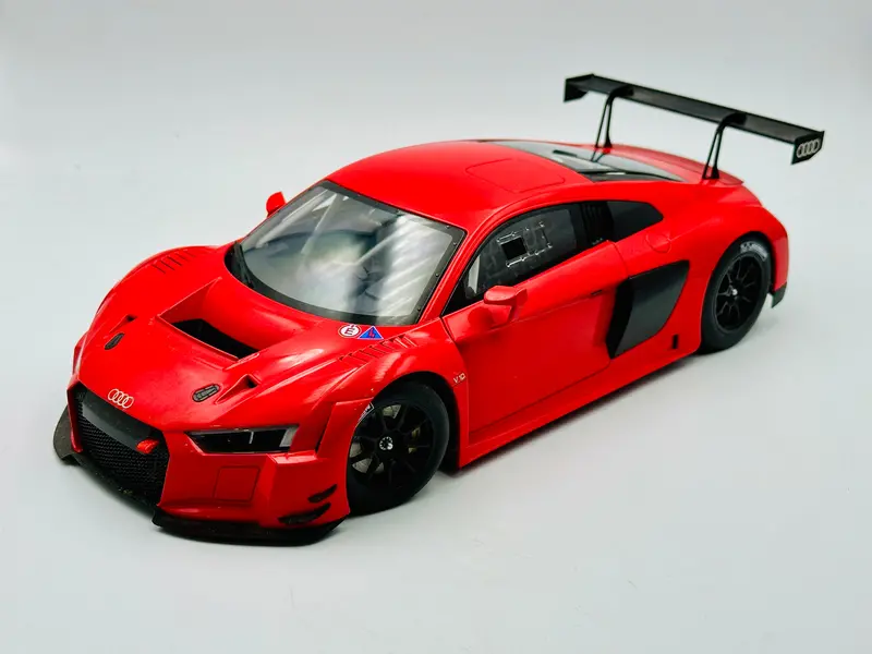 1:18 Audi R8 Fia Gt Gt3 -- Plain Colour Version Red -- Autoart 81601 1