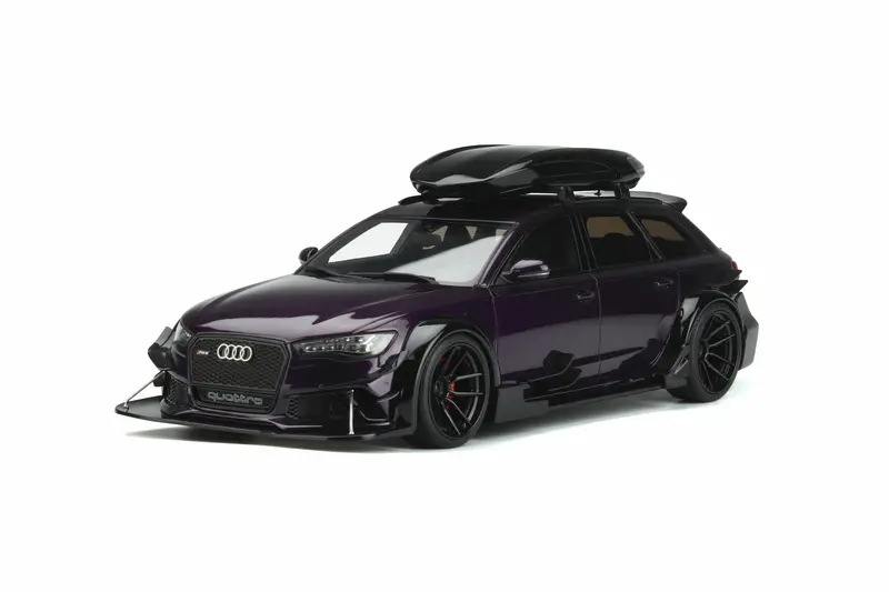 1:18 Audi Rs6 (C7) Avant Body Kit -- Purple -- Gt Spirit 1