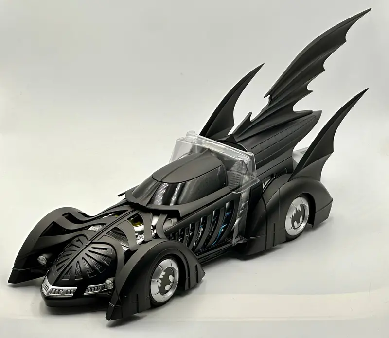 1:18 Batmobile -- Batman Forever -- Hot Wheels Elite Bcj98 1