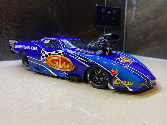 1:18 Ben Bray Pro Doorslammer Champion -- Chevrolet Corvette Stingray Drag Car 1