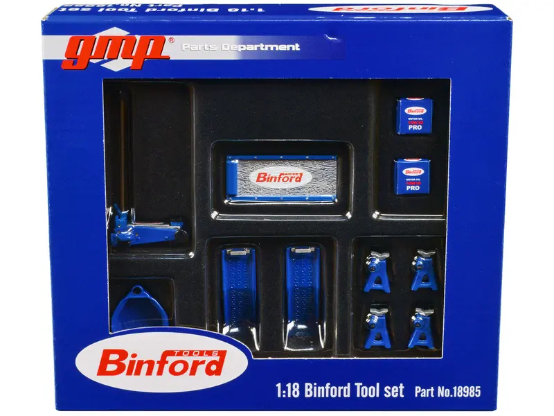 1:18 Binford Tools "Home Improvement" -- Themed Garage Shop Tool Time Set -- Gmp 1