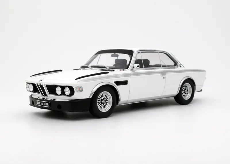 1:18 Bmw 3.0 Csl Coupe 1972 -- White -- Ottomobile Ot1145 1