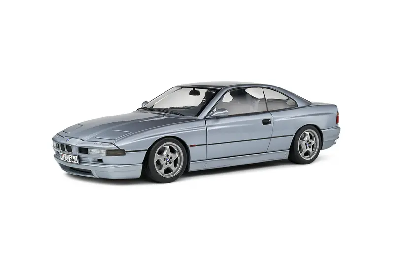 1:18 Bmw 850 (E31) Csi Coupe -- Silver -- Solido 1