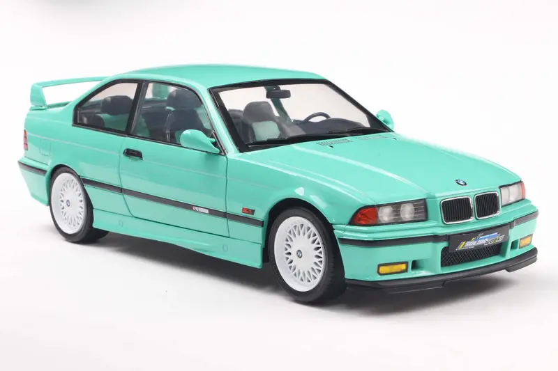 1:18 Bmw E36 M3 Coupe Solido Works -- Mint Green -- Solido 1