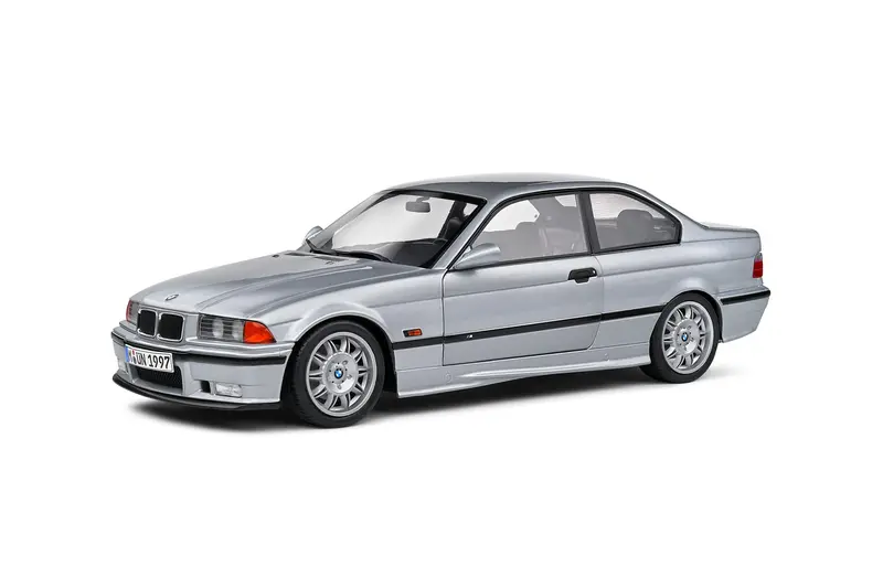 1:18 Bmw E36 M3 -- Silver -- Solido 1