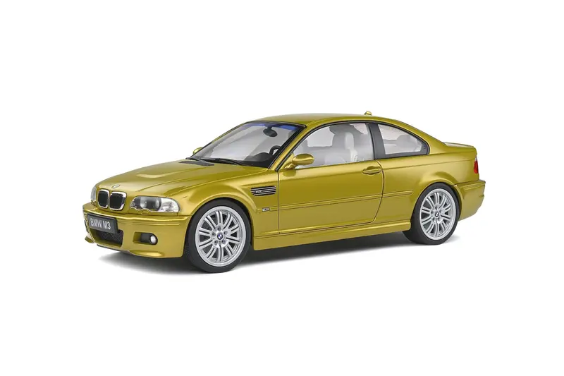 1:18 Bmw E46 M3 Coupe -- Phoenix Yellow -- Solido 1