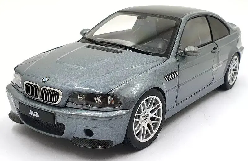 1:18 Bmw E46 M3 Csl 2003 -- Grey / Carbon -- Norev 1