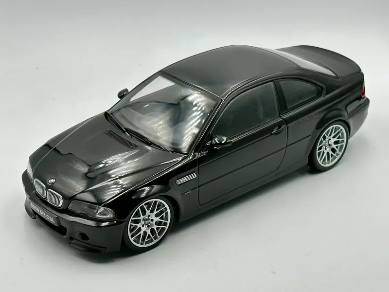 1:18 Bmw E46 M3 Csl -- Black -- Kyosho 08506K 1