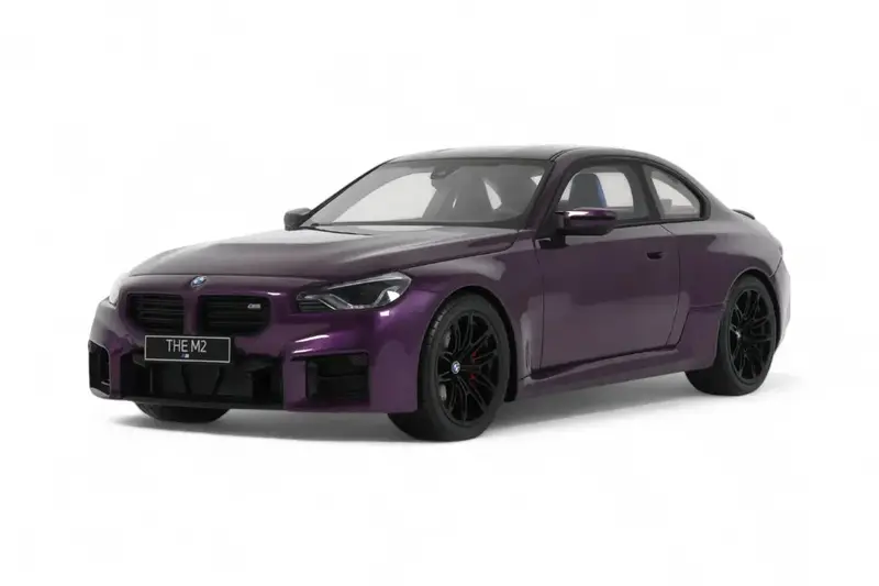 1:18 Bmw M2 Coupe (G87) -- Purple -- Gt Spirit Gt946 1